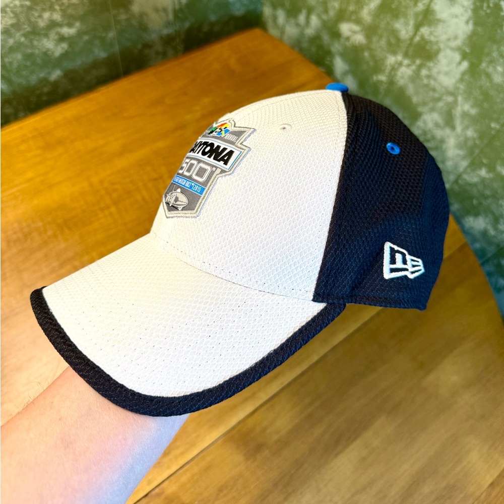 New Era 9Forty 2015 Daytona 500 White and Black Baseball Cap